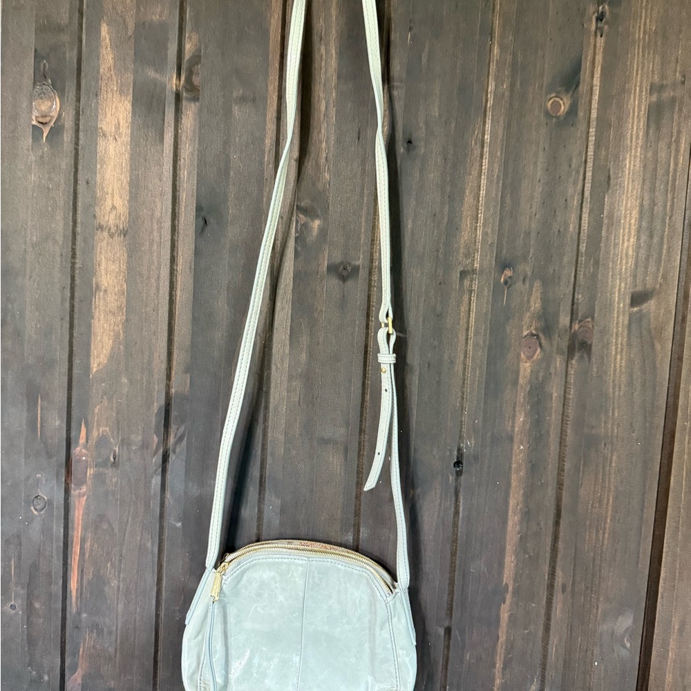 Elegant Gray Crossbody Bag